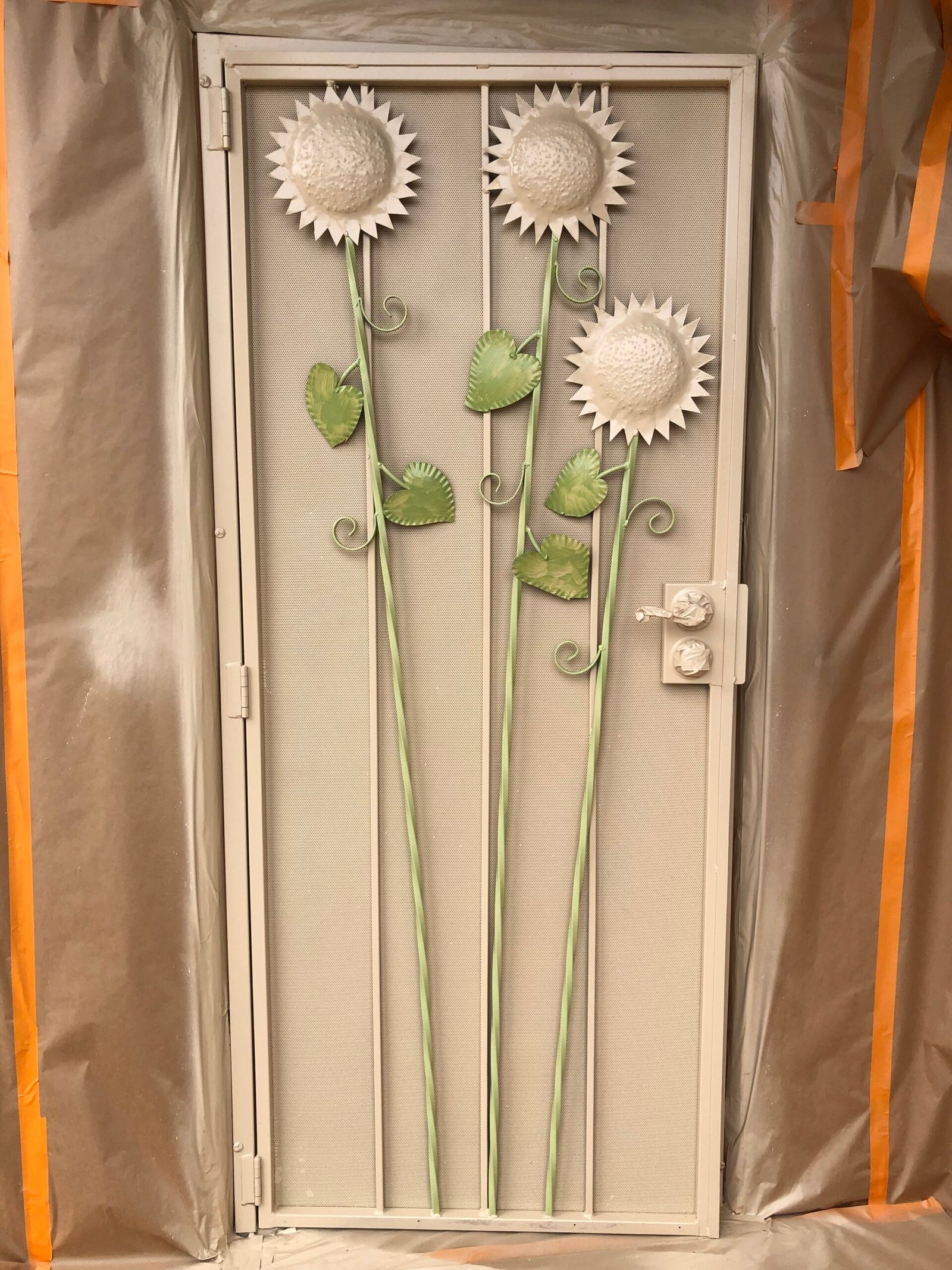 Hand brush all the final colors.