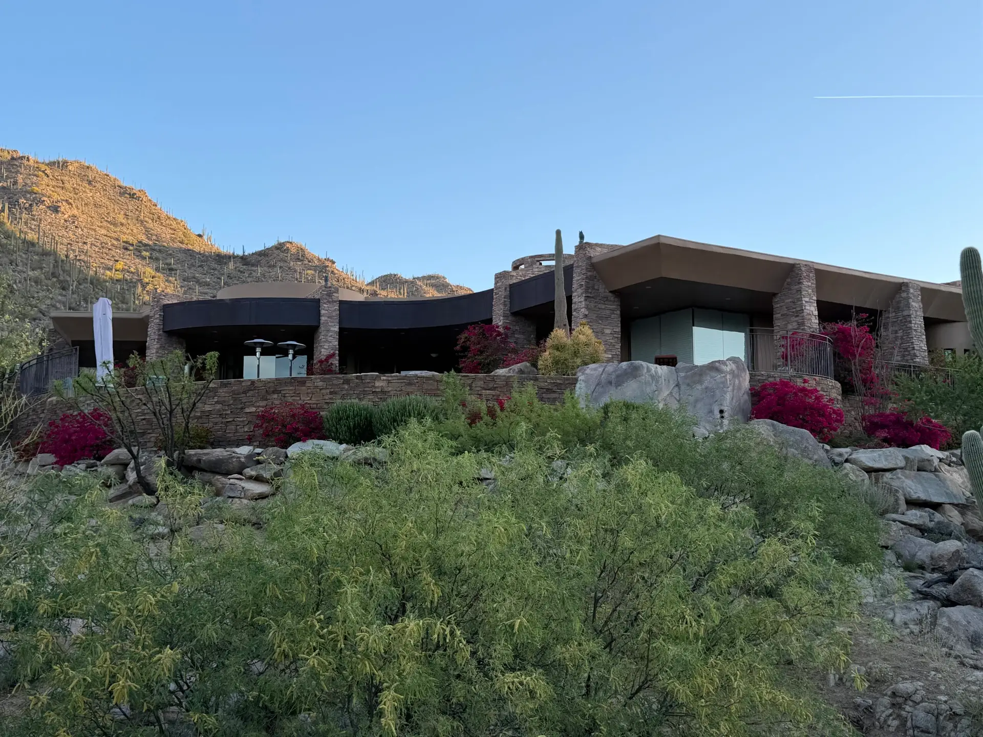 Full view of the smooth finish home