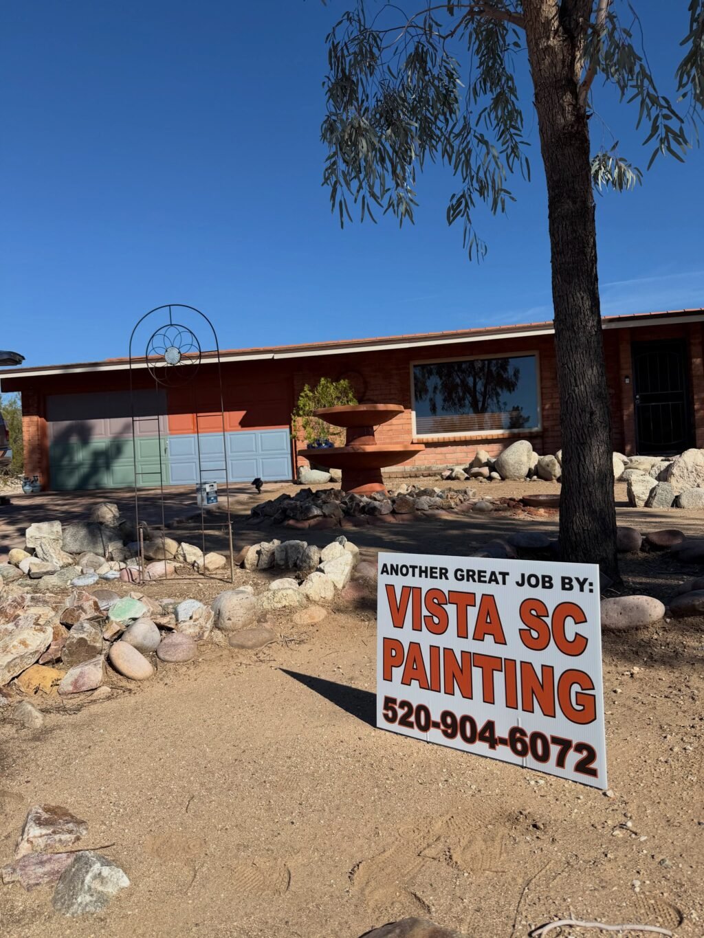 Instagram post from vista.sc.painting. This post is in position 1.